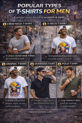 graphic T shirts for men streetwear style