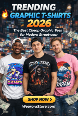 Trending Graphic T-Shirts 2026 – The Best Cheap Graphic Tees for Modern Streetwear