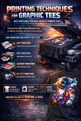 printing techniques for graphic tees comparison screen printing dtg