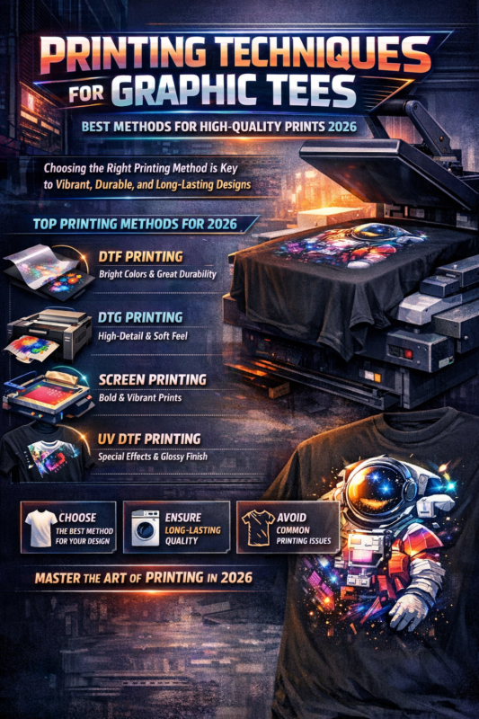 printing techniques for graphic tees comparison screen printing dtg