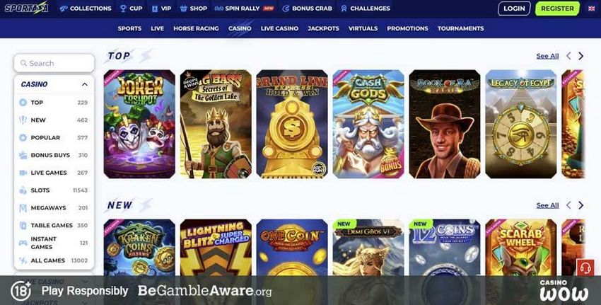 Recensione di Sportaza Casino 2026